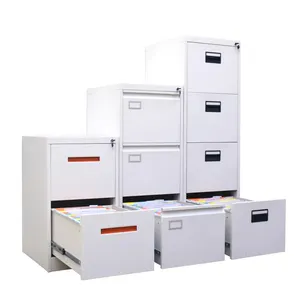 Montieren Sie Office Storage Steel Cabinet Hersteller 2 3 4 Schubladen Metall Akten schrank Stahl Schublade Akten schrank