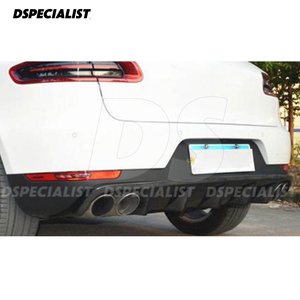 Diffuseur arrière en fibre de carbone de style Dspecialist pour pièces de carrosserie <span class=keywords><strong>Porsche</strong></span> <span class=keywords><strong>Macan</strong></span> - Product Image 2
