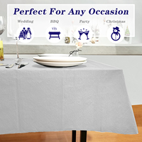 Nappe de table en papier jetable écologique à 3 couches pour usage domestique