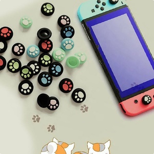 New Products Animal Crossing Silicon <b>Controller</b> <b>Grips</b> Silicon Thumb Stick <b>Grip</b> for Nintondo Switch Accessories - Product Image 3