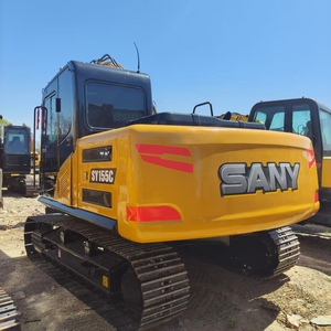 Excavatrice sur chenilles Sany S155c Pro SY155c de 15 tonnes avec moteur, capacité de la benne de 1,33 m, en bon état, à vendre - Product Image 2