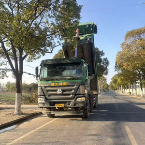 Camion benne d'occasion HOWO 8*4, prix avantageux, excellent état, camion benne HOWO d'occasion à vendre, 12 pneus - Product Image 1