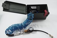 Pompe à air Portable 12v système d'air embarqué réglage de voiture compresseur d'air de voiture tout-terrain avec pistolet à pression des pneus