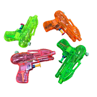 Pistolet à eau unisexe pour fête au bord de la piscine, jouet d'été pour la plage, activités de plein air, lanceurs d'eau en plastique transparent fabriqués au Guangdong