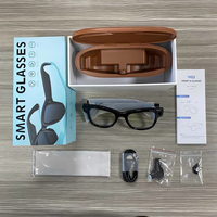 Gafas Inteligentes M02 Ultra con Asistente de IA, Traducción en Tiempo Real, Control por Voz, Video, Control Táctil en la Patilla Derecha, Reproducción de Música