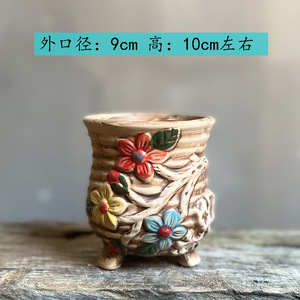 <span class=keywords><strong>Vaso</strong></span> <span class=keywords><strong>in</strong></span> Ceramica Dipinto a Mano per <span class=keywords><strong>Piante</strong></span> Verdi <span class=keywords><strong>da</strong></span> Giardino, Vendita all'Ingrosso dalla Fabbrica MSH - Product Image 4
