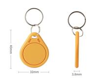 Grosir Pabrik Gantungan Kunci Keyfob RFID 125khz 13.56mhz Tanpa Kontak Dapat Ditulis Ulang Smart Keyfob