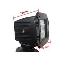 Nouveau Phare Antibrouillard LED Carré de Haute Qualité à Montage Encastré 12V 24V, Faisceau Spot et Diffuse, 4 Pouces 18W, pour Camion et Véhicules Tout-Terrain