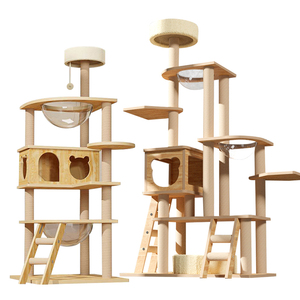 Tutti i tipi di gatto arrampicata struttura gatto albero con nido di gatto integrato arrampicata e gioco mobili di protezione moda - Product Image 1