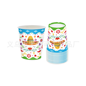 Colorful Day Of The Dead Theme <b>Paper</b> Plates Cups Napkins Cutlery Set For Halloween Party Decorations 40-60 Pcs - Product Image 5