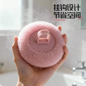 Éponge de douche nid d'abeille 3 en 1, exfoliante, pour usage domestique - Product Image 4