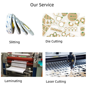 Nastro <span class=keywords><strong>Biadesivo</strong></span> in Tessuto con Adesivo Acrilico Sensibile alla Pressione 55236 Ultra-<span class=keywords><strong>sottile</strong></span> Resistente al Calore Trasparente - Product Image 5