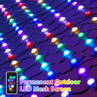 Télécommande Smart RGB Pixel Adressable Point Lights 400LED IP66 Étanche Haute Luminosité En Plein Air De Noël De Mariage