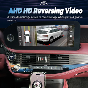 หน้าจอแอนดรอยด์ 15 ขนาด 12.3 นิ้ว Qualcomm สำหรับ Lexus LS500h LS ปี 2017-2019 ชุดติดตั้งแผงหน้าปัด<span class=keywords><strong>รถ</strong></span>ยนต์ เครื่องเล่นมัลติมีเดีย สเตอริโอ ระบบนำทาง GPS - Product Image 5