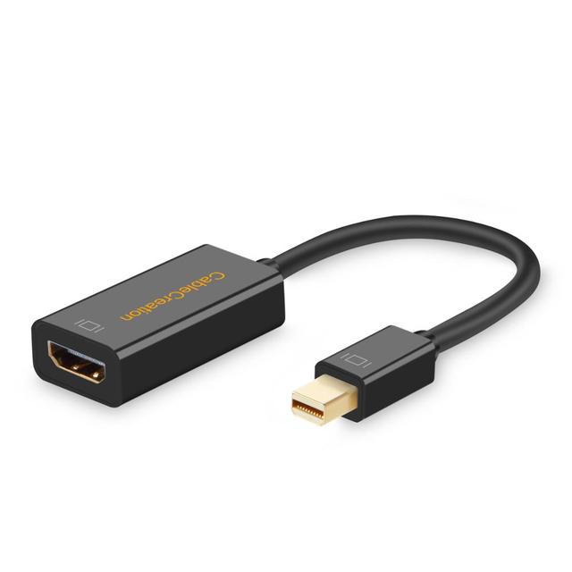 CableCreation 4K Mini DP1.2 Male to HDMI FeMale Mini DP Adapter