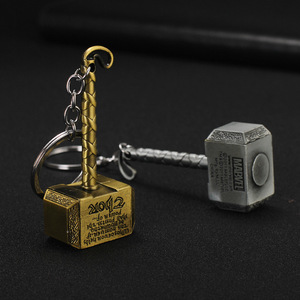 Llavero de Thor Anillo de martillo de metal <span class=keywords><strong>Helan</strong></span> película regalos periféricos - Product Image 1