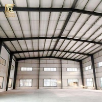 Almacén Industrial Prefabricado de Estructura de Acero, Gran Edificio Metálico Personalizado, Nave de Construcción con Estructura Duradera para Taller