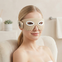 Masque oculaire LED infrarouge rouge de qualité médicale 630nm 660nm 880nm Microcourant EMS pour le rajeunissement des yeux