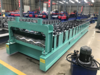 Machine de formage de tuiles de toiture à commande PLC, acier de 0,2 à 0,8 mm d'épaisseur, utilisation facile, marque Shengrui