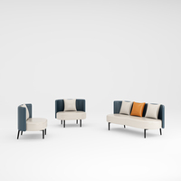 Chaise moderne à dossier haut pour réception de loisirs d'hôtel Chaise à dossier large Fauteuil paresseux en cuir rembourré Fauteuil Canapé Chaise