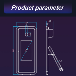 Capturez la joie de votre fête avec notre photomaton <span class=keywords><strong>miroir</strong></span> portable, un photomaton à écran tactile prêt à l'<span class=keywords><strong>action</strong></span> - Product Image 5