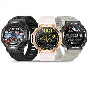 Smartwatch KC91 con Funzione di Chiamata, Tracciamento GPS, Funzioni per Sport all'Aperto, Torcia e Assistente Vocale AI - Product Image 1