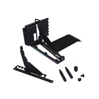 Kit de support vertical pour GPU Lian Li VG4-5 avec câble adaptateur PCIe 5.0, support universel pour carte graphique verticale pour PC de jeu
