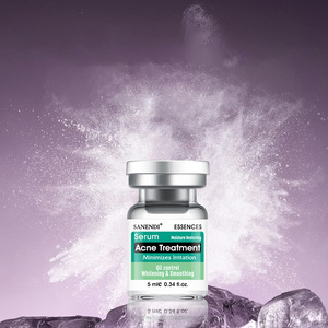 Suero Facial con Ácido Hialurónico AQUA, Péptido Azul con Ácido Hialurónico, Hidratante, Renovador y Reparador de la Piel, Fabricante de Cosméticos OEM - Product Image 4