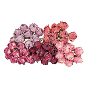 Rosas Angolanas Artificiales, Flores de Seda Rosadas, Alta Simulación, Decoración para Bodas y Hogar, Ramo, Accesorios para Fotografía - Product Image 4