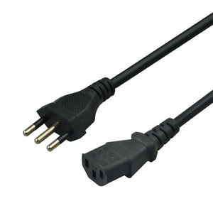 Câble d'alimentation AC 3 broches Suisse vers IEC C13 pour ordinateurs, appareils électroménagers et équipements - Product Image 1