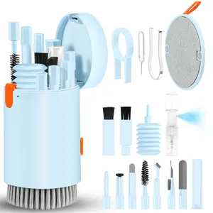 20 In 1 Keyboard Laptop Cleaner Mobilephone Computer Dust Removal Extractor Cleaner Multifunction Cleaning Kit For Airpods