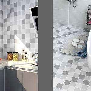 Gran oferta, pegatinas impermeables para suelo de inodoro, pegatinas de pared de azulejos de cerámica, pegatinas autoadhesivas antideslizantes para suelo de cocina - Product Image 3