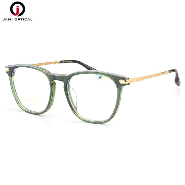 New Vintage Fashionable Eyeglasses Luxury Titanium Glasses Frame Lunettes Wholesale Manufacture Women Men's Glasses