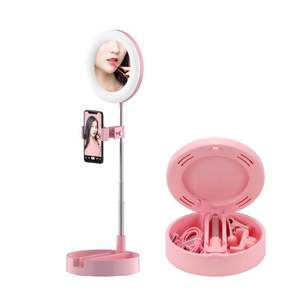 Vendeur Chaud d'<span class=keywords><strong>amazon</strong></span> USB Lumière <span class=keywords><strong>Selfie</strong></span> Vidéo <span class=keywords><strong>Lampe</strong></span> Pliable Remplir Lumière Gradation <span class=keywords><strong>Lampe</strong></span> De Remplissage avec L'agrafe de Téléphone Miroir <span class=keywords><strong>Selfie</strong></span> lumière d'anneau - Product Image 2