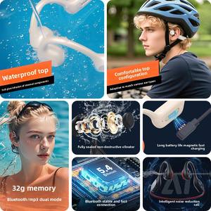 Auriculares de conducción ósea X7Pro 32G batería de larga duración LED JL para hablar, <span class=keywords><strong>escuchar</strong></span> música, correr, deportes, natación transfronteriza - Product Image 3