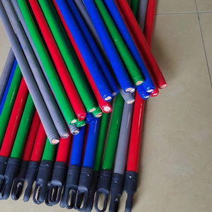 Best Selling Asiawood Durable Eucalyptus Wood Broom Handle PVC Mop Head Flagged Bristle Hard Bristles Easy Cleaning Home Use - Product Image 2