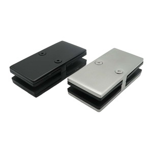 Zd thép không gỉ 316 2205 cầu thang kính lan can 180 độ phẳng kẹp nối - Product Image 3