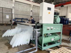 Máy làm đá khối túi tự động 3ton để làm mát Cá - Product Image 3