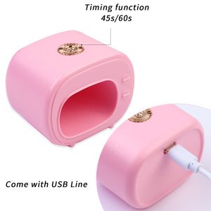 Lámpara Profesional de 12W para Uñas, Mini Lámpara USB para Secado de Pegamento de Uñas, Pequeña Lámpara Portátil de Terapia de Luz - Product Image 6