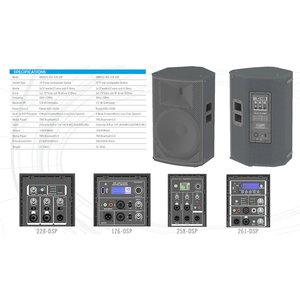 Sistema de sonido de actuación de escenario de altavoz activo profesional de 12 pulgadas con graves pesados, barra de <span class=keywords><strong>canto</strong></span> y sistema de sonido de rebote - Product Image 5