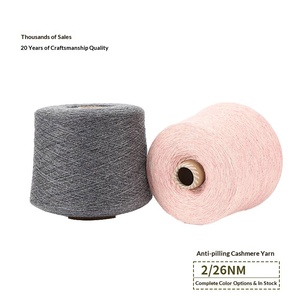 Hilo <span class=keywords><strong>de</strong></span> cachemira genuino Rongrun antipilling, mezcla <span class=keywords><strong>de</strong></span> 80% cachemira, 2/26NM, hilo textil tejido para tejer a mano - Product Image 3