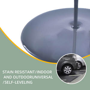 OEM Self-Leveling <strong>Acrylic</strong> Floor Paint Acid and Alkali Resistant Epoxy <strong>Resin</strong> Based Liquid Coating for Brush Application - Product Image 4