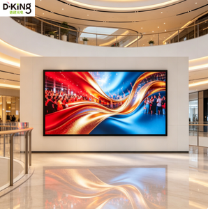 Écran publicitaire LED couleur pleine gamme D-King P2 pour montage mural intérieur, mur vidéo LED numérique pour magasin de détail, centre commercial - Product Image 1
