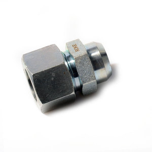 Raccord à collier unique en acier inoxydable ROKE, collier de soudure DIN2353, connecteur hydraulique - Product Image 1