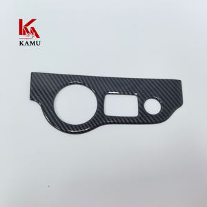 Sıcak satış araba aksesuarları <span class=keywords><strong>ABS</strong></span> karbon Fiber iç dış dekorasyon tam Set kitleri için Dodge şarj cihazı 2016-2021 - Product Image 5