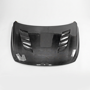 Nouveau design EPR Hyundai 2016-2024 I30n MK3 EPA AM Spec Capot ventilé avec clips à visser en fibre de carbone de haute qualité noir - Product Image 1