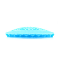 Coussin de soutien lombaire en gel Massage Sièges de voiture pliés amovibles Avion d'allaitement Hôtel Camping Chaises de bureau Col carré