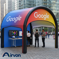 Tente gonflable Airvon 6x6 pour événements marketing, salon professionnel, promotion pour événements professionnels