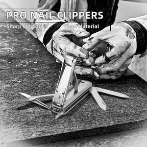 Coupe-ongles professionnel en acier inoxydable de qualité supérieure pour l'art des ongles, les orteils et les doigts, outil de salon de beauté de qualité supérieure, coupe-ongles de qualité supérieure - Product Image 3