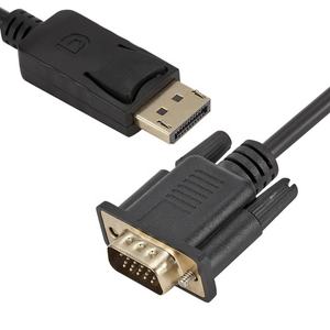 Buy Online High Quality Gold Plated DP to <strong>VGA</strong> Converter Cable 6Ft 1.8m Display <strong>Port</strong> Male to <strong>VGA</strong> Male - Product Image 2